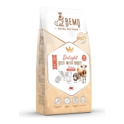 BEMO Delight jautiena su kalakutiena - sausas šunų maistas - 15 kg