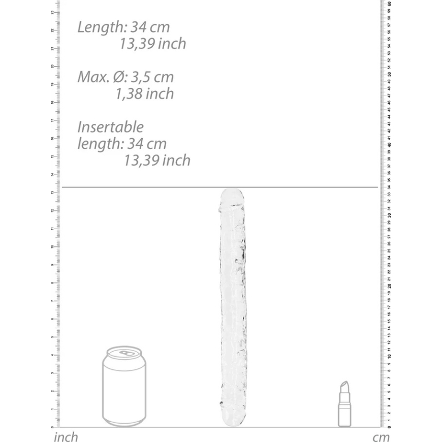 Realrock By Shots Realistic Double Dong - 13'' / 34 cm – 4