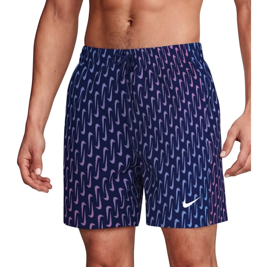 Nike Breaker Swoosh Link Swim Shorts Dark Blue - Pink-Purple NESSG577 440 (2XL) – 3