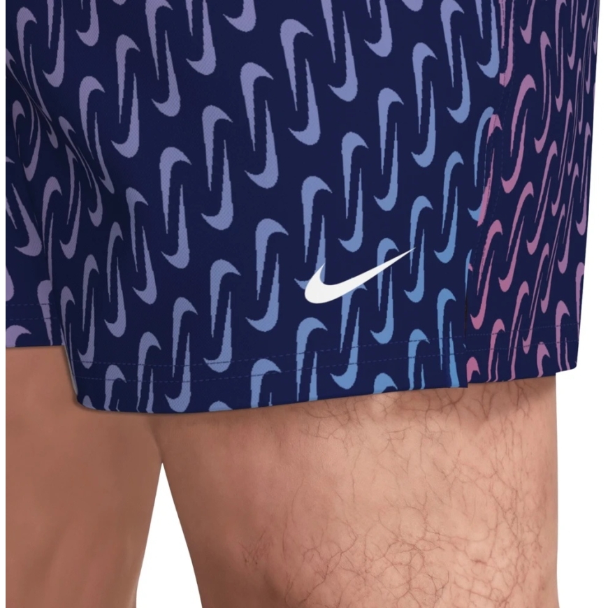 Nike Breaker Swoosh Link Uimahousut Tummansininen - Vaaleanpunainen-Purppura NESSG577 440 (2XL) – 4