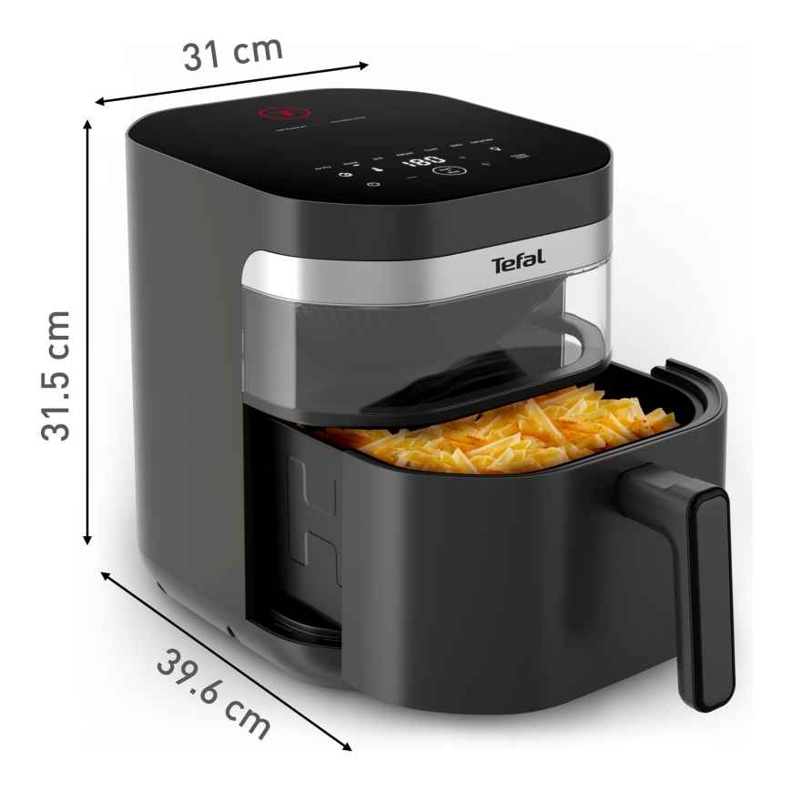 Tefal Easy Fry Infrared EY832HE0 fryer Single 7 L Stand-alone 2020 W Hot air fryer Dark Grey – 3