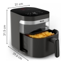 Tefal Easy Fry Infrared EY832HE0 fritüür Üksik 7 l Eraldiseisev 2020 W Kuumaõhu fritüür Tumehall