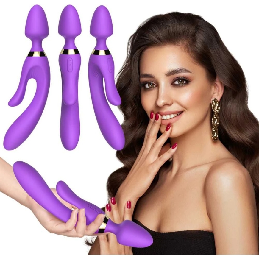 B Series Joy B Sērija Joy Masāžas nūja Trusis vibrators 9 režīmi 23 cm sekss