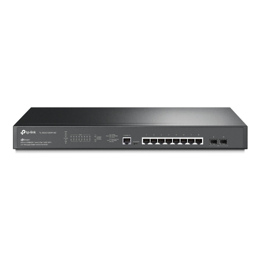 TP-Link JetStream TL-SG3210XHP-M2 tīkla pārslēgs Vadīts