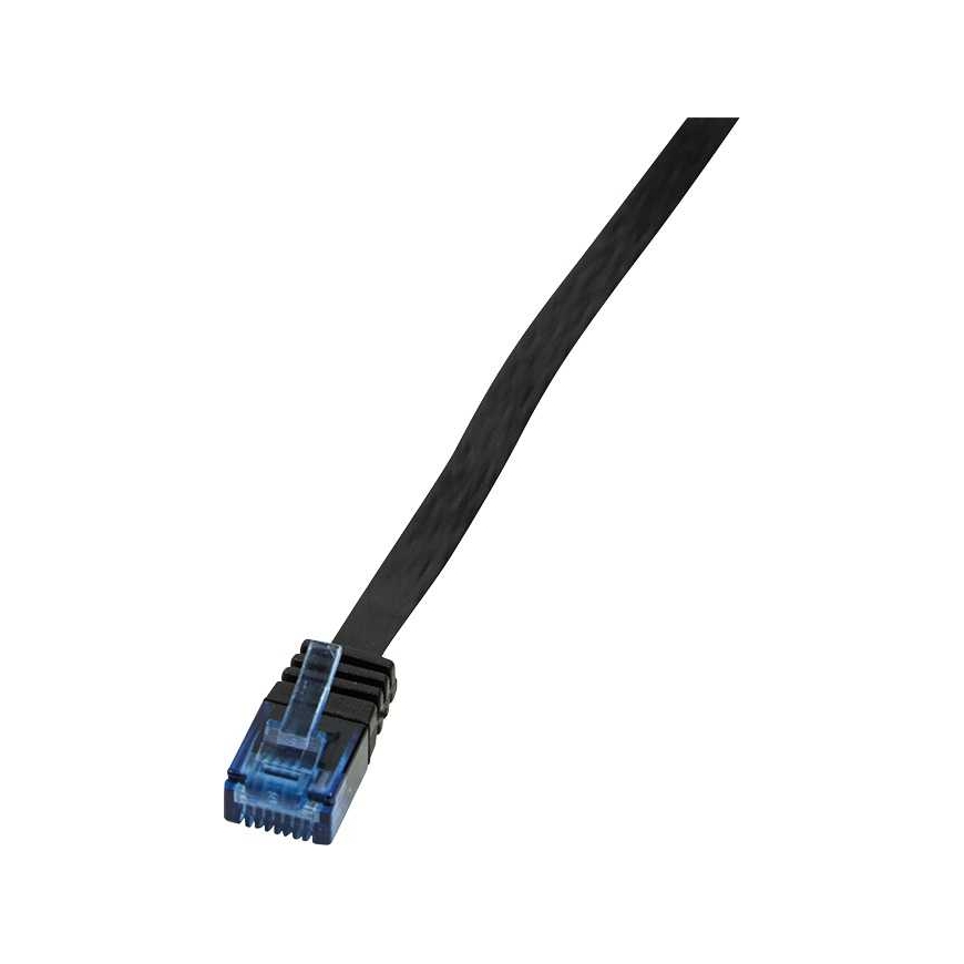 Logilink Patchcord U/UTP Cat6 0.5 m Black