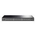 TP-Link JetStream TL-SG3452X tīkla pārslēgs Vadīts L2+ Gigabit Ethernet (10/100/1000) 1U Melns