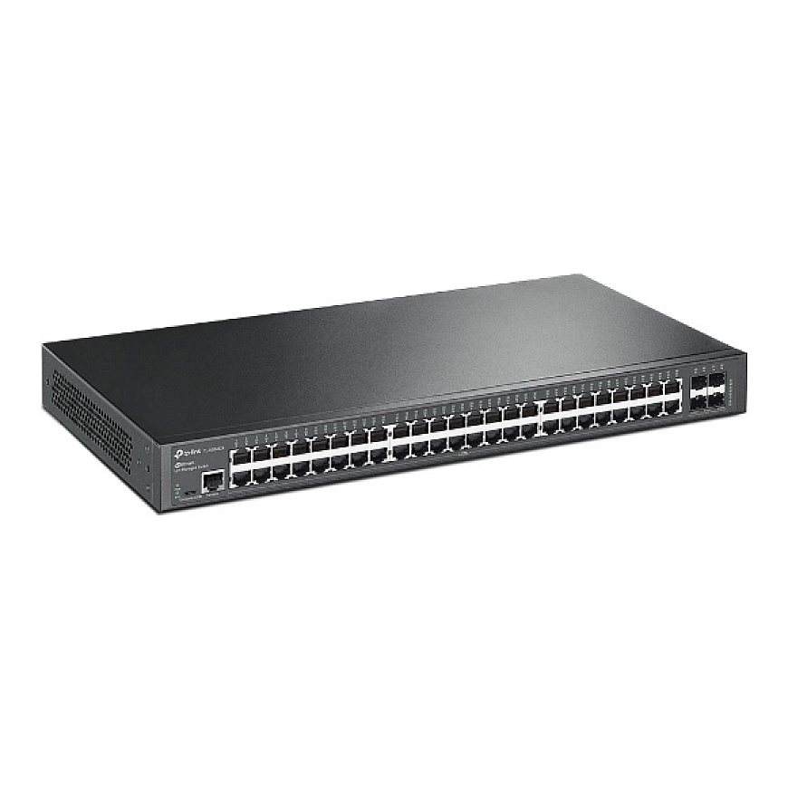 TP-Link JetStream TL-SG3452X verkkokytkin Hallittu L2+ Gigabit Ethernet (10/100/1000) 1U Musta – 2