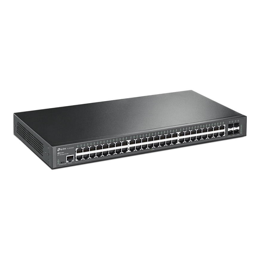 TP-Link JetStream TL-SG3452X verkkokytkin Hallittu L2+ Gigabit Ethernet (10/100/1000) 1U Musta – 5