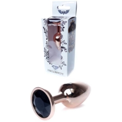 B Series Heavyfun B Series Heavyfun Anal Plug Decorated with Crystal, Metal, 7 cm