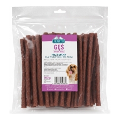 PETITTO Minkštos žąsų vamzdeliai - šunų skanėstai - 500 g