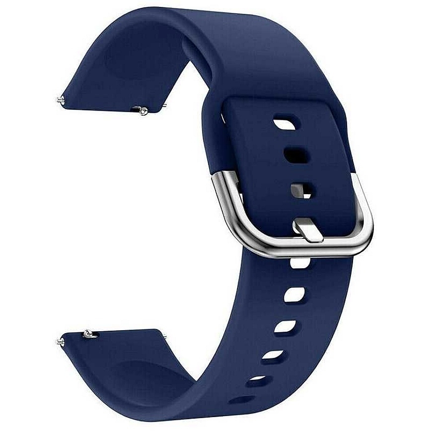 Riff 20mm Blue Silicone Strap