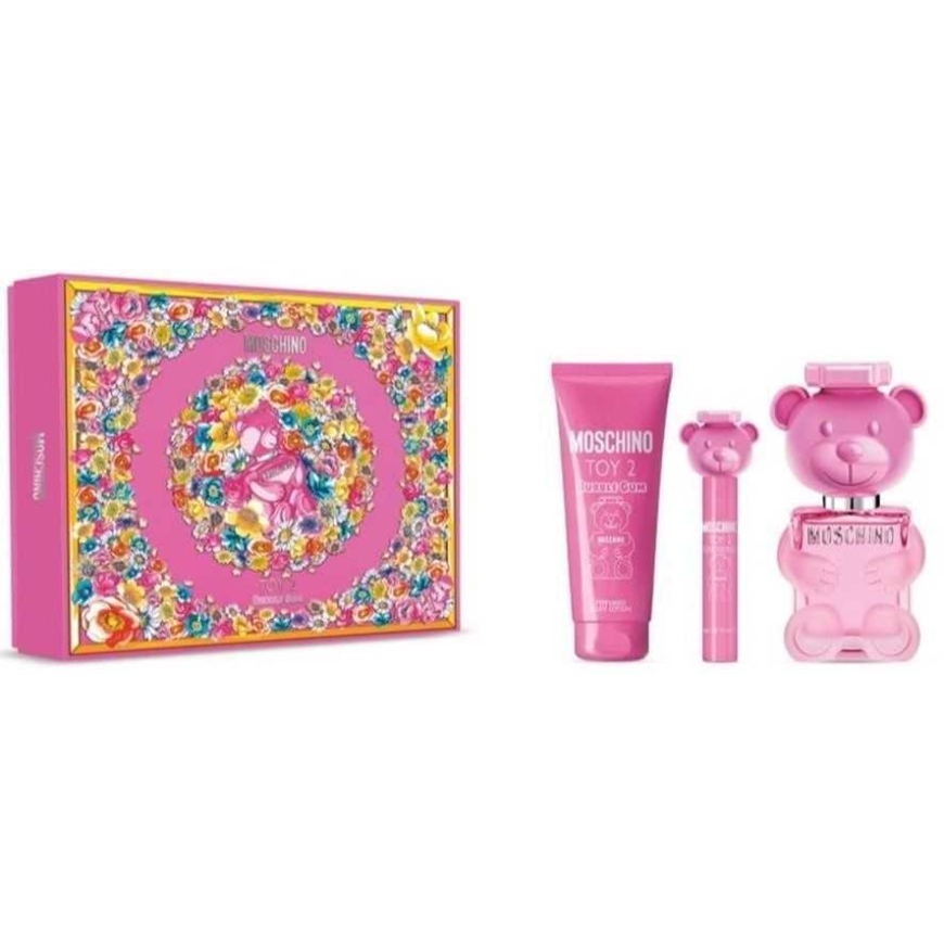 Moschino Toy 2 Bubble Gum lahjapaketti (100 ml + 100 ml + 10 ml)