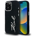 Чехол Karl Lagerfeld FW Jeans Signature Logo для iPhone 16 Pro Max - Черный