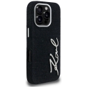 Чехол Karl Lagerfeld FW Jeans Signature Logo для iPhone 16 Pro Max - Черный
