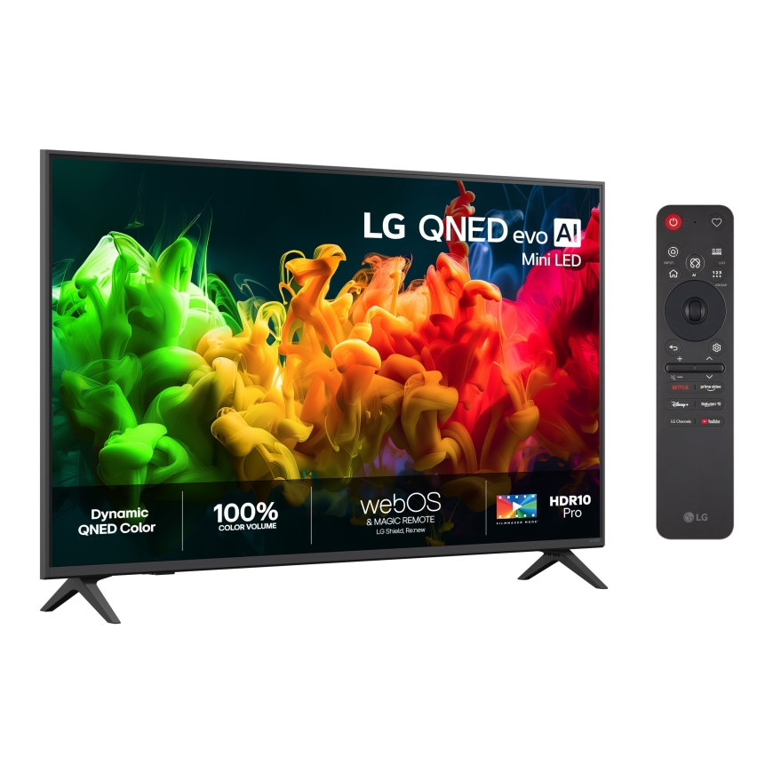 LG 50" QNED8EB – 4K Edge Mini-LED televizorius – 3