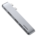 Ugreen 60559 knyginių kompiuterių dokas / jungčių replikatorius USB 3.2 Gen 1 (3.1 Gen 1) Type-C Sid Ugreen 60559 knyginių kompiuterių dokas / jungčių replikatorius USB 3.2 Gen 1 (3.1 Gen 1) Type-C Sid