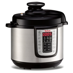Tefal CY505EE0 daugiafunkcis puodas 3,8 L Juoda, Sidabras
