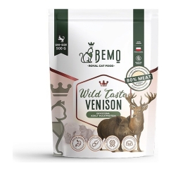 BEMO kaķu barība Wild Taste Ar gaļas garšu - žāvēta kaķu barība - 500g