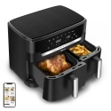 Tefal Easy Fry Dual XXL EY9428E0 fryer Double 11 L Stand-alone 2020 W Hot air fryer Black Tefal Easy Fry Dual XXL EY9428E0 fryer Double 11 L Stand-alone 2020 W Hot air fryer Black