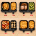 Tefal Easy Fry Dual XXL EY9428E0 fryer Double 11 L Stand-alone 2020 W Hot air fryer Black Tefal Easy Fry Dual XXL EY9428E0 fryer Double 11 L Stand-alone 2020 W Hot air fryer Black