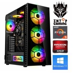 INTOP Ryzen 5 5500GT 32GB 1TB SSD M.2 NVME+2TB Radeon Graphics WIN11