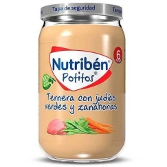 Nutribén Beef with Green Beans and Carrots 235g