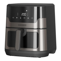 Black+Decker BXAF8001E 1700 Вт 8 л безмасляная фритюрница, черная