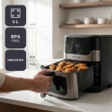 Black+Decker BXAF8001E 1700 W 8 L bešalčio aliejaus fritiūrinė, juoda Black+Decker BXAF8001E 1700 W 8 L bešalčio aliejaus fritiūrinė, juoda