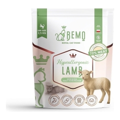 BEMO Kissa Hypoallergeeninen Lammas - kuiva kissanruoka - 2,5 kg
