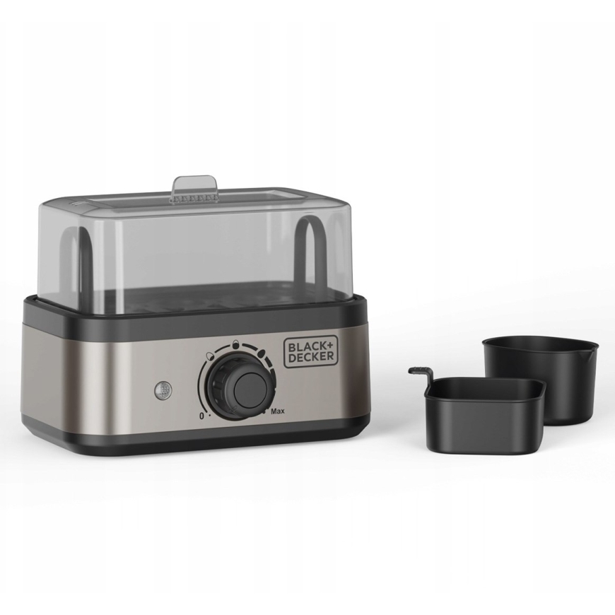 Black+Decker BXKS4800E 400 W 6-kananmunan munankeittaja