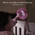 Momcozy kannettava vaunutuulettimen, vaalea punainen Momcozy kannettava vaunutuulettimen, vaalea punainen