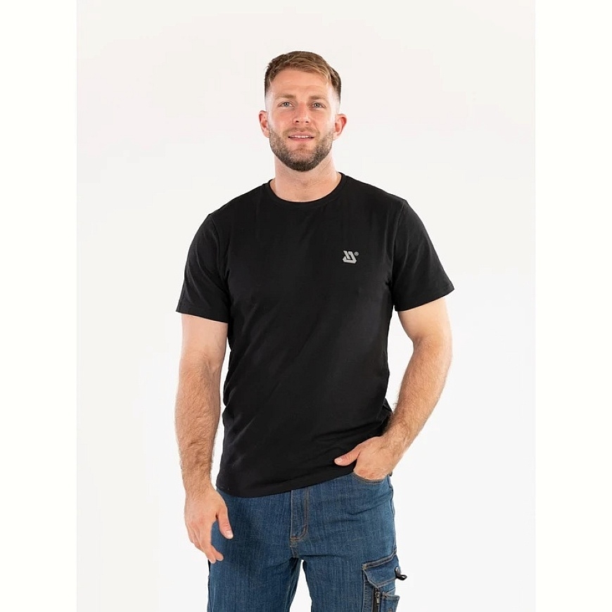 Yato HIGH SERIES BLACK T-SHIRTS WITH ELASTANE SIZE. 3XL – 2