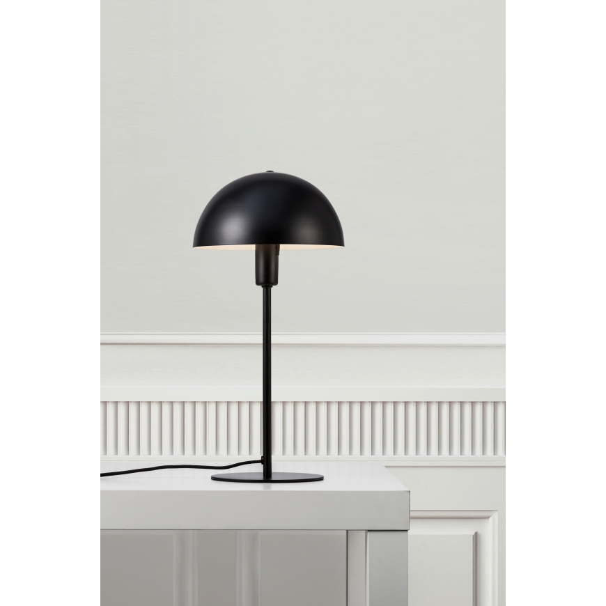 Nordlux Ellen -pöytävalaisin, E14, musta – 3
