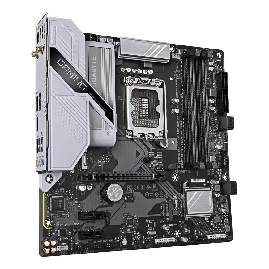 GIGABYTE B760M GAMING PLUS WIFI DDR4 Intel B760 LGA 1700 „micro ATX“ – 3