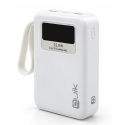 Quik Lisävarusteet QP-861 Kannettava Hihna Ulkoinen Akusto 20.000mAh / 22.5W Quik Lisävarusteet QP-861 Kannettava Hihna Ulkoinen Akusto 20.000mAh / 22.5W