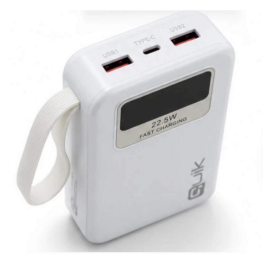 Quik Aksesuarai QP-861 Nešiojamas dirželio išorinis akumuliatorius 20.000mAh / 22.5W – 4