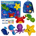 Lean Toys Merieläinten huovutus- ja ompelusetti lapsille, 6 kpl Lean Toys Merieläinten huovutus- ja ompelusetti lapsille, 6 kpl