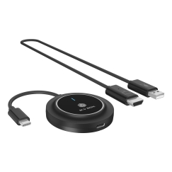 ICY BOX IB-WL101 беспроводная система презентаций HDMI / USB Type-C Вставляемое в порт устройство