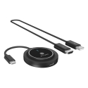 ICY BOX IB-WL101 bezvadu prezentācijas sistēma HDMI / USB Type-C Sargspraudnis ICY BOX IB-WL101 bezvadu prezentācijas sistēma HDMI / USB Type-C Sargspraudnis