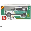 BURAGO Land Rover Defender tsiviilvalve metallauto BURAGO Land Rover Defender tsiviilvalve metallauto