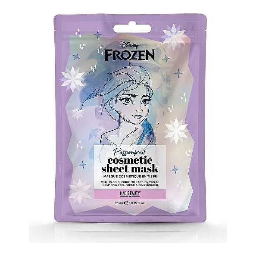 Mad Beauty Elsa "Snowflake" sheet face mask 25 ml
