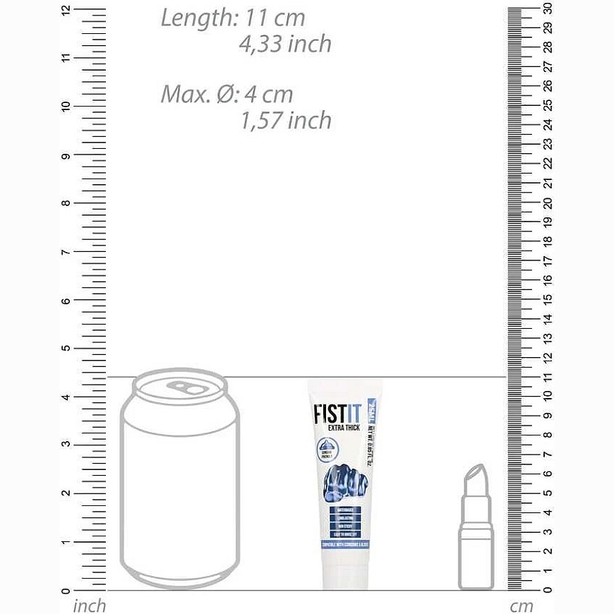 Shots Fist It Extra Thick Lubricant – 0,8 fl unces / 25 ml
