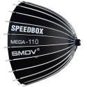 Minkštosios šviesos dėžė - SMDV Speedbox Mega 110 Deep Sidabrinis Bowens jungtis