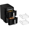 Tefal Easy Fry EY7568 Double 10 L Stand-alone 2700 W Hot air fryer Black
