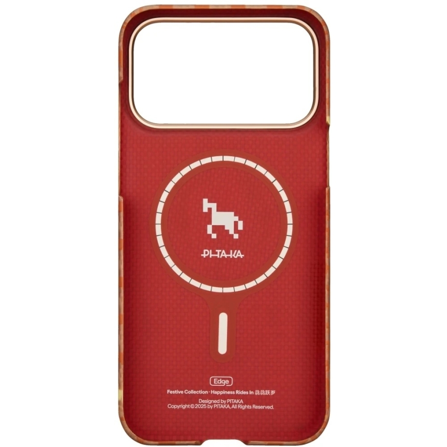 PITAKA Happiness Rides Edge MagSafe korpus iPhone 17 Pro merekollane – 4
