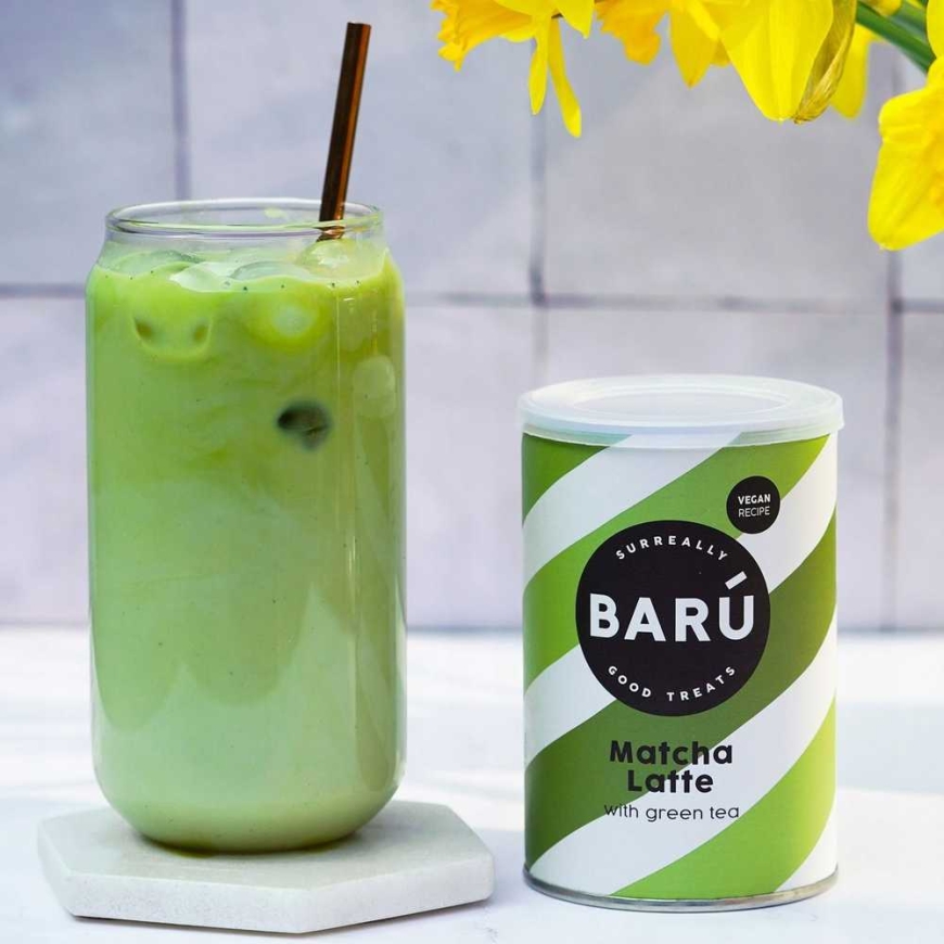BAR BARÚ - Matcha Latte - miltelių gėrimas 250 g – 4