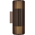 Nordlux Aludra Seaside Double Wall Light, Brown Nordlux Aludra Seaside Double Wall Light, Brown