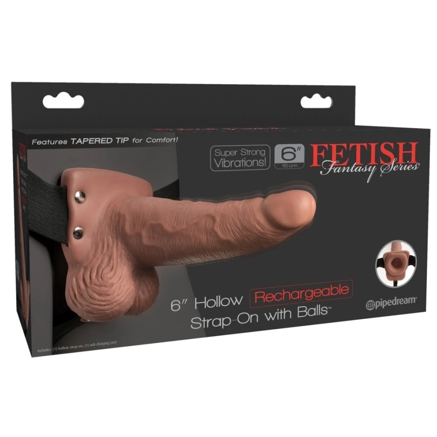 Pipedream FF 6 tühje rihm koos palliga – 3