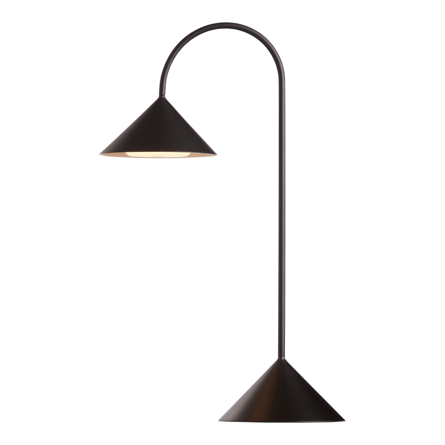 Frandsen Grasp pārnēsājamā galda lampa, matēta melna, 47 cm
