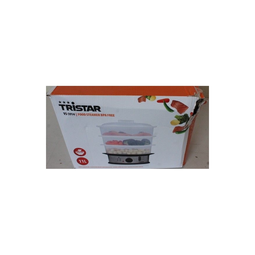 IZPĀRDOŠANA. VS-3914 Pārtikas tvaicētājs bez BPA, nerūsējošais tērauds | | Pārtikas tvaicētājs | VS-3914 | Sudrabs | 1200 W | Ie